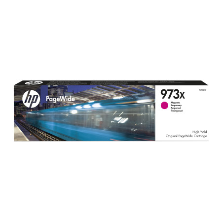 HP Cartuccia magenta ad alta capacità originale 973X PageWide