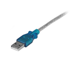 StarTech.com Cavo adattatore seriale USB a RS232 DB9 1 porta - M M