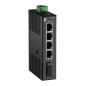 LevelOne IES-0510 switch di rete Non gestito Fast Ethernet (10/100) Nero