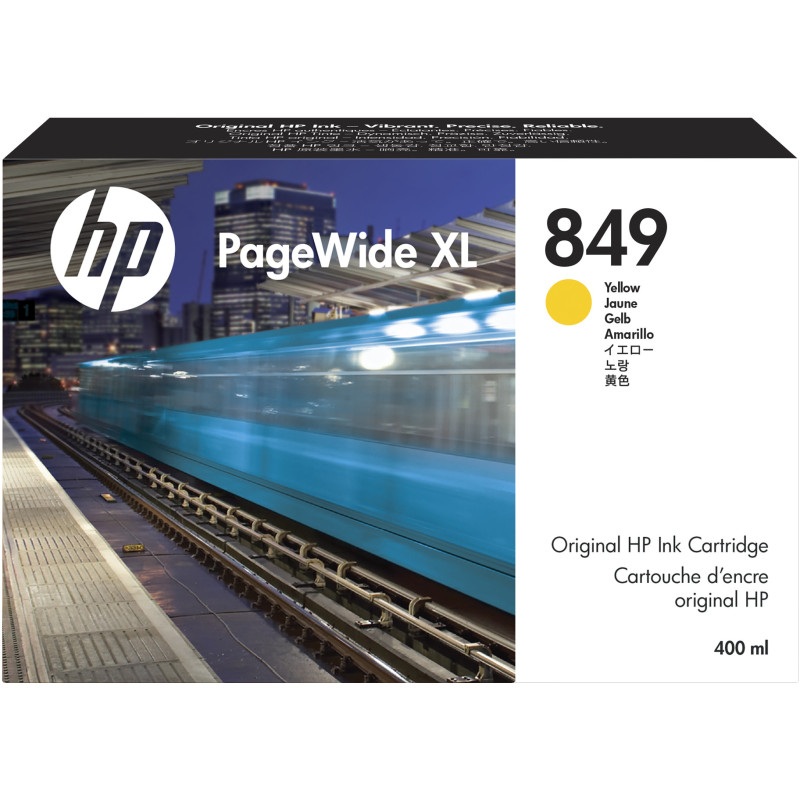 HP Cartuccia di inchiostro giallo PageWide XL 849 da 400 ml