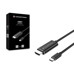 Conceptronic ABBY04B cavo e adattatore video 2 m USB tipo-C HDMI