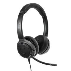 Targus AEH104GL cuffia e auricolare Con cavo e senza cavo A Padiglione Musica e Chiamate USB tipo-C Bluetooth Nero