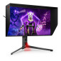 AOC AGON PRO AG274UXP Monitor PC 68,6 cm (27") 3840 x 2160 Pixel 4K Ultra HD LED Nero, Rosso