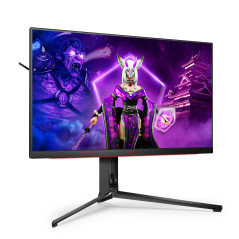 AOC AGON AG324UX Monitor PC 80 cm (31.5") 3840 x 2160 Pixel 4K Ultra HD LED Nero, Rosso