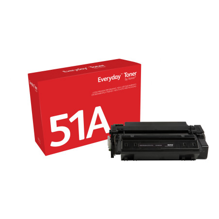 Everyday Toner ™ di Xerox Nero compatibile con HP 51A (Q7551A), Capacità standard