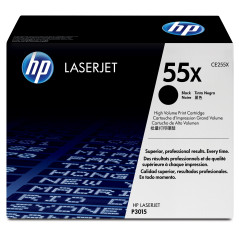 HP Cartuccia Toner originale nero ad alta capacità LaserJet 55X