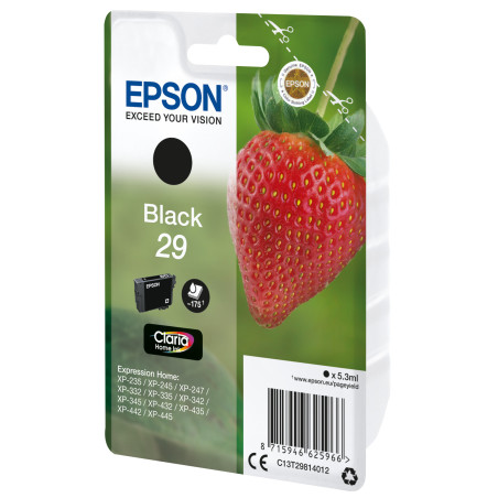 Epson Strawberry Cartuccia Fragole Nero Inchiostri Claria Home 29