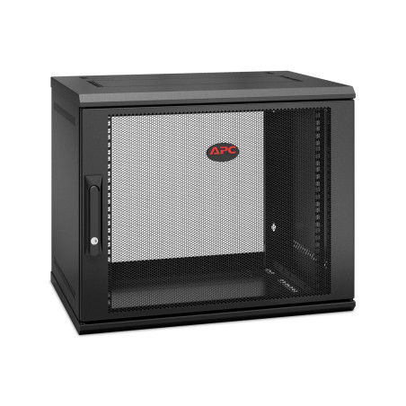 APC NetShelter WX 9U Single Hinged Wall-mount Enclosure 400mm Deep. Da parete Nero