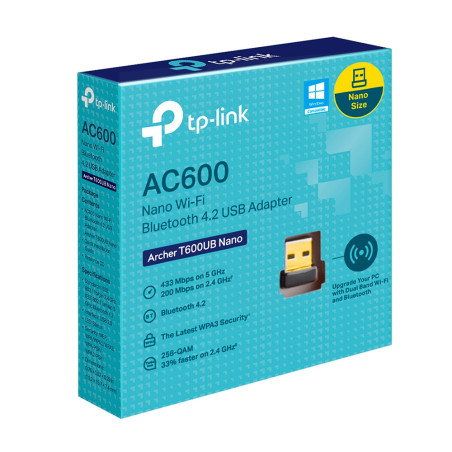 TP-Link ARCHER T600UB NANO scheda di rete e adattatore WLAN 433 Mbit/s