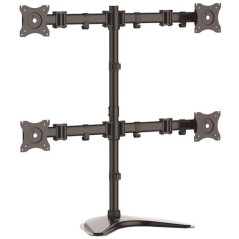 StarTech.com Supporto Articolabile VESA per 4 Montor - Stand per 4 Schermi fino a 27"