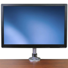 StarTech.com Supporto per Monitor con altezza regolabile - Braccio porta Monitor LCD LED con gancio per gestione cavi