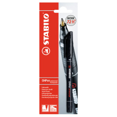 STABILO Marcatore - OHPen universal Permanente- Tratto fine (0,7 mm) - Pack da 1 - Nero