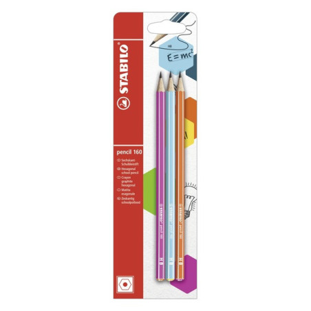 STABILO Pencil 160 HB 3 pz