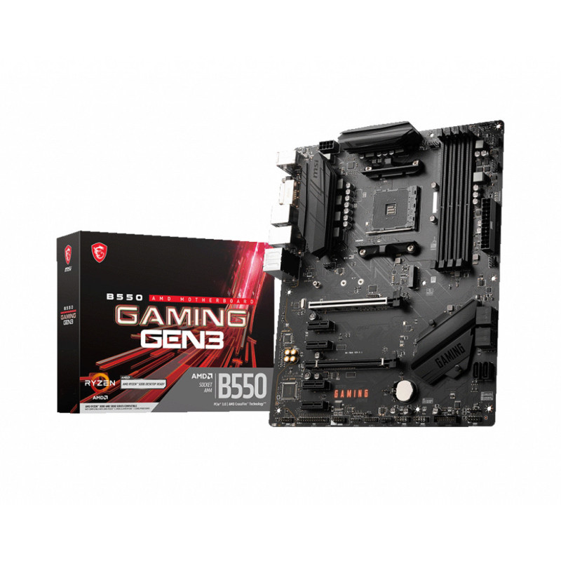 MSI B550 GAMING GEN3 AMD B550 Socket AM4 ATX