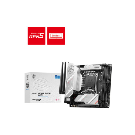 MSI MPG B760I EDGE WIFI scheda madre Intel B760 LGA 1700 mini ATX