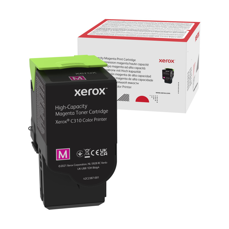 Xerox Cartuccia toner Magenta a High capacity da 5500 Pagine per Stampante a colori ® C310​/​multifunzione a colori ® C315