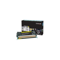 Lexmark X746A1YG cartuccia toner 1 pz Originale Giallo