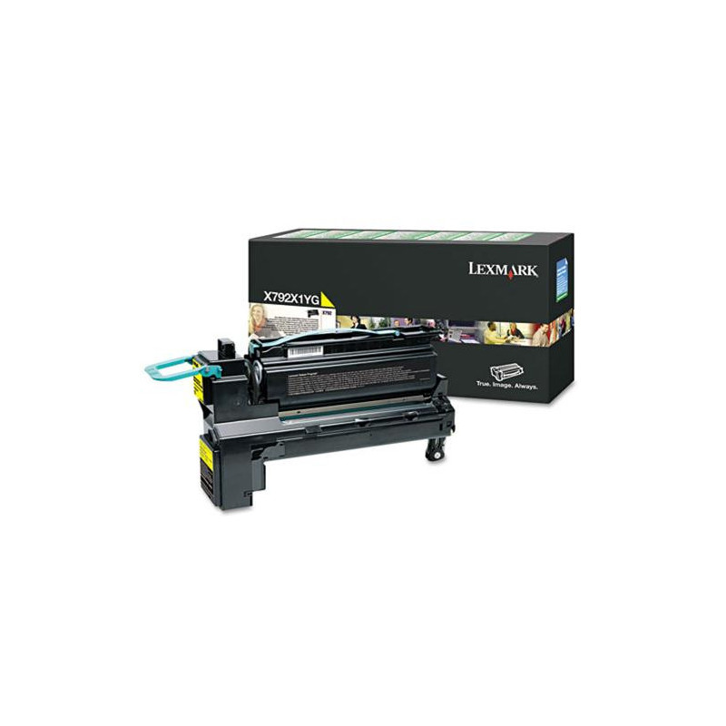 Lexmark X792X1YG cartuccia toner 1 pz Originale Giallo