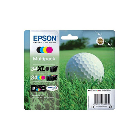 Epson Golf ball T3479 cartuccia d'inchiostro 1 pz Originale Nero, Ciano, Magenta, Giallo