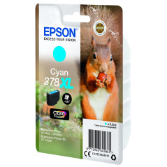 Epson Squirrel Singlepack Cyan 378XL Claria Photo HD Ink