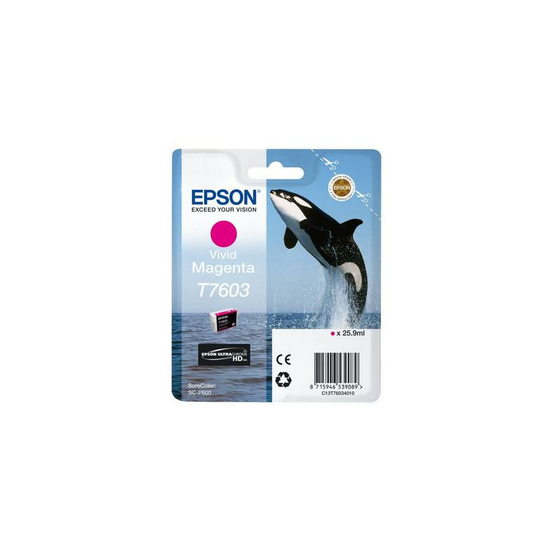 Epson C13T76034N10 cartuccia d'inchiostro 1 pz Originale Magenta vivido