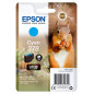 Epson Squirrel Singlepack Cyan 378 Claria Photo HD Ink