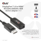 CLUB3D CAC-1088 cavo e adattatore video 0,21 m DisplayPort HDMI Nero