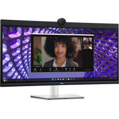 DELL P Series P3424WEB Monitor PC 86,7 cm (34.1") 3440 x 1440 Pixel 4K Ultra HD LCD Nero