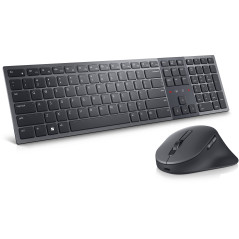 DELL KM900 tastiera Mouse incluso Ufficio RF senza fili + Bluetooth QWERTY US International Grafite