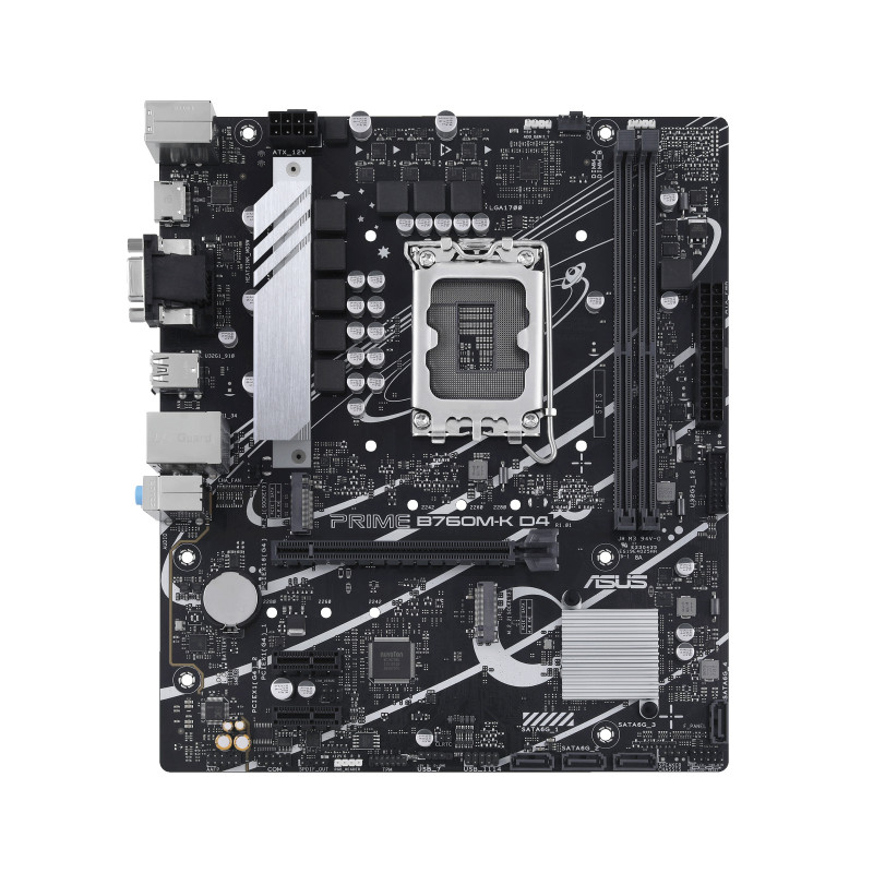 ASUS PRIME B760M-K D4 Intel B760 LGA 1700 micro ATX