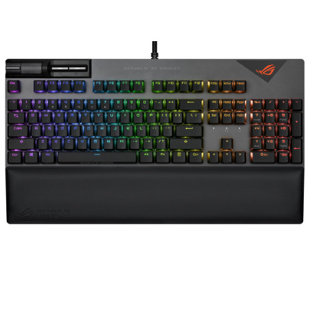 ASUS ROG Strix Flare II tastiera Giocare USB QWERTY Italiano Nero, Grigio