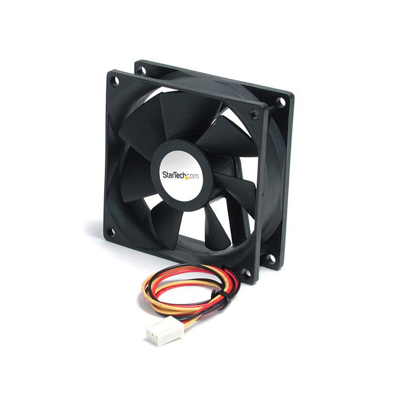 StarTech.com High Air Flow 9.25 cm Dual Ball Bearing Case Fan with TX3 Connector Case per computer Ventilatore Nero