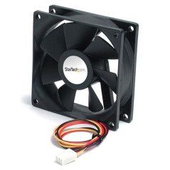 StarTech.com FAN6X25TX3H sistema di raffreddamento per computer Case per computer Ventilatore 6 cm Nero 1 pz