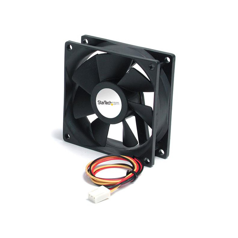 StarTech.com FAN6X25TX3H sistema di raffreddamento per computer Case per computer Ventilatore 6 cm Nero 1 pz