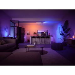 Philips Hue White and Color ambiance Centris Plafoniera Smart (3 punti luce GU10 + LED Integrato) Bianca in Alluminio