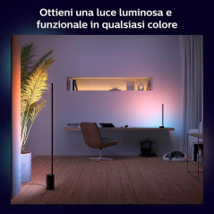 Philips Hue White and Color ambiance Hue White and Color AmbianceGradient Gradient Signe Lampada Smart da Tavolo Nera