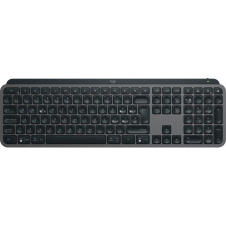 Logitech MX Keys S tastiera Universale RF senza fili + Bluetooth QWERTY Italiano Grafite