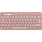 Logitech Pebble Keys 2 K380s tastiera Universale RF senza fili + Bluetooth QWERTY Italiano Rosa