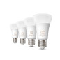 Philips Hue White and Color ambiance 4 Lampadine Smart E27 60 W