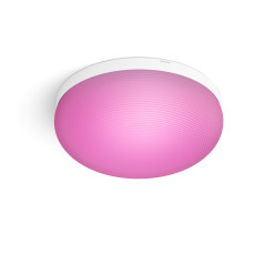 Philips Hue White and Color ambiance Flourish Plafoniera Smart Bianco in Vetro