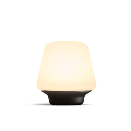 Philips Hue White ambiance Wellness Lampada Smart Tavolo Nera + Dimmer Switch