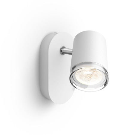 Philips Hue White ambiance Adore Faretto Smart Bagno bianco + Dimmer Switch