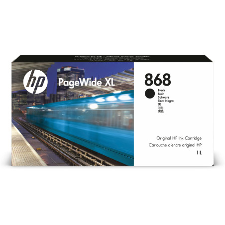 HP Cartuccia di inchiostro 868 PageWide XL nero da 1 litro