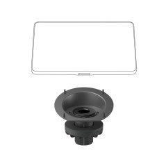 Logitech Tap Riser Mount Supporto per alzata Grafite