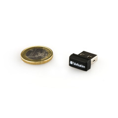 Verbatim Store 'n' Stay NANO - Memoria USB da 16 GB - Nero