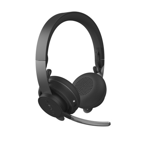 Logitech Zone Plus Auricolare Wireless A Padiglione Ufficio Bluetooth Grafite