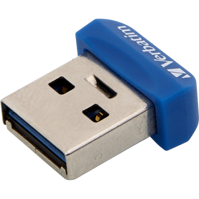 Verbatim Store 'n' Stay NANO - Memoria USB 3.0 da 64 GB - Blu