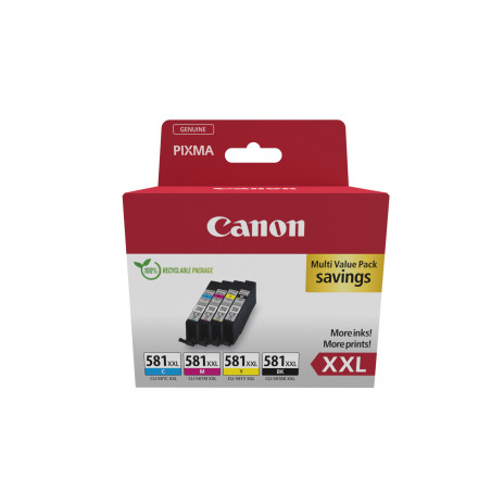 Canon 1998C006 cartuccia d'inchiostro 4 pz Originale Nero, Ciano, Magenta, Giallo