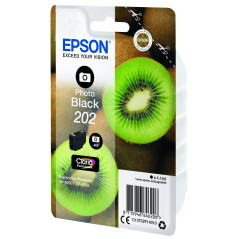 Epson Kiwi Singlepack Photo Black 202 Claria Premium Ink