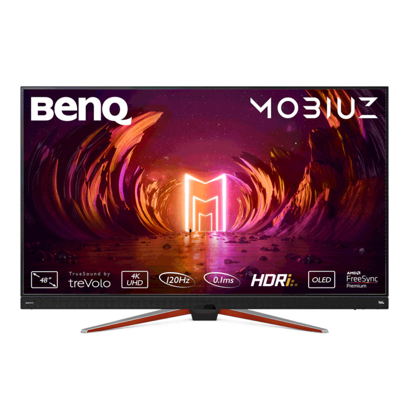 BenQ EX480UZ Monitor PC 121,9 cm (48") 3840 x 2160 Pixel 4K Ultra HD OLED Grigio